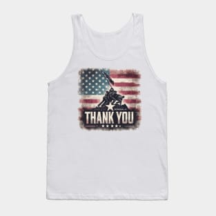 Memorial Day, Thank You Tank Top